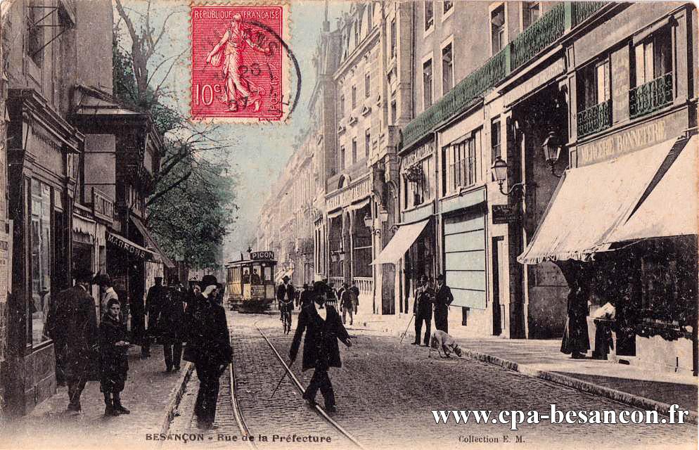 Besançon rue de la préfecture
