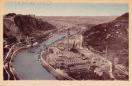 Carte postale ancienne - Besançon - Usines des Prés-de-Vaux et la Citadelle