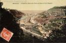Carte postale ancienne - Besançon. - Citadelle, Usine des Prés de Vaux et Fort B...