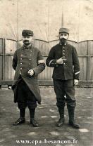Carte postale ancienne Besançon - Carrey - Soieries aux Prés de Vaux - 12 novembre 1914.