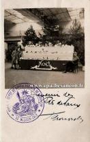 Carte postale ancienne - Dépôt de convalescents de BESANÇON - Souvenir des Prés ...