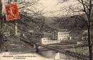 Carte postale ancienne - BESANÇON - La Passerelle des Prés-de-Vaux et l'Usine de...
