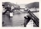 Carte postale ancienne - BESANÇON - Passerelle des Prés-de-Vaux sauté le jeudi 7...
