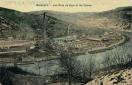 Carte postale ancienne - Besançon. - Les Prés de Vaux et les Usines