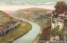 Carte postale ancienne Besançon - Ch. Girardot & Cie - 211. - BESANÇON-les-BAINS. - Vallée du Doubs à la Malate. Route pittoresque se dirigeant vers Morteau et la Suisse.