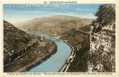 Carte postale ancienne Besançon - C.L.B - Besançon - La Vallée du Doubs à la Malate