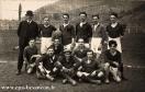 Carte postale ancienne - BESANÇON - La Malate - Equipe de Foot-ball bisontine av...