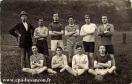 Carte postale ancienne - BESANÇON - Prés-de-Vaux - Équipe de football