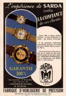 Carte postale ancienne - L'expérience de SARDA justifie LA CONFIANCE de ses clie...