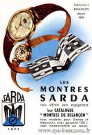 Carte postale ancienne - LES MONTRES SARDA