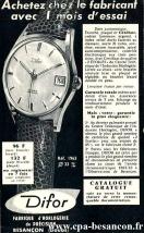 Carte postale ancienne - Difor - FABRIQUE d'HORLOGERIE de PRÉCISION - BESANÇON (...