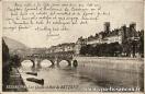Carte postale ancienne - BESANÇON. Les Quais et Pont de BATTANT