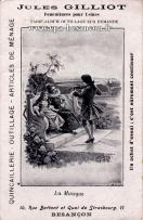 Carte postale ancienne - JULES GILLIOT - Fourniture pour Usines - 10, Rue Battan...