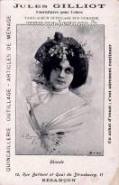 Carte postale ancienne - JULES GILLIOT - Fourniture pour Usines - 10, Rue Battan...