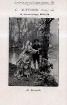 Carte postale ancienne - G. GUFFOND, BIJOUTIER - 14, Rue des Granges, BESANÇON -...