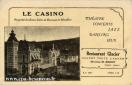 Carte postale ancienne - LE CASINO - Théâtre concerts - Jazz Dancing Jeux - Rest...