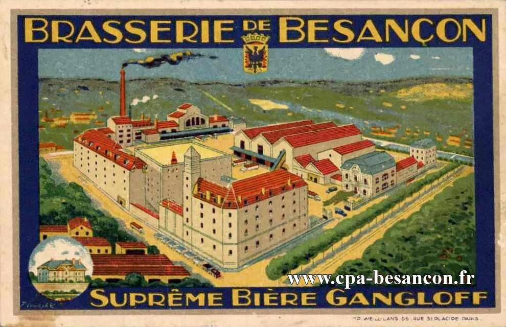 BRASSERIE DE BESANÇON - SUPRÊME BIÈRE GANGLOFF