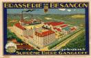 Carte postale ancienne - BRASSERIE DE BESANÇON - SUPRÊME BIÈRE GANGLOFF