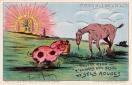 Carte postale ancienne - Salines de Franche-Comté - Pauvre vieux T'en aurais bie...