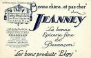 Carte postale ancienne - "Bonne chère... et pas cher" chez JEANNEY - 6 &amp; 8, Rue ...