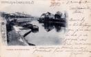 Carte postale ancienne - Les Quais, Vus du Pont de Canot