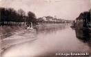 Carte postale ancienne - BESANÇON - Vue prise du Pont Canot.
