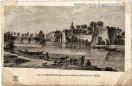 Carte postale ancienne Besançon - P.H & Cie - Vue de BESANÇON prise sur le bord du Doux (XVIIIe siècle).