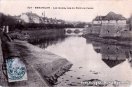 Carte postale ancienne - 327 - BESANÇON - Les Quais, vus du Pont de Canot
