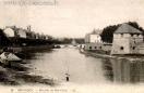 Carte postale ancienne - 12 BESANÇON - Vue prise du Pont Canot.