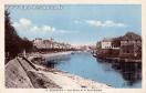 Carte postale ancienne Besançon - Helbey - 15. BESANÇON - Les Quais et le Pont Battant