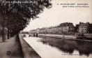 Carte postale ancienne Besançon - Nouvelles Galeries - 74 - EN FRANCHE-COMTÉ - BESANÇON - Quai Vauban et Pont Battant