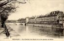 Carte postale ancienne - BESANÇON - Vue Générale des Quais de la rive gauche du ...
