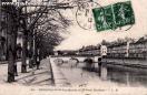 Carte postale ancienne - 50. - BESANÇON. - Les Quais et le Pont Battant