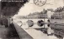 Carte postale ancienne - 46 - BESANÇON - Les Quais et le Pont de Battant