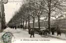 Carte postale ancienne - 729 - BESANÇON en Temps de Neige - Le Quai Weil-Picard