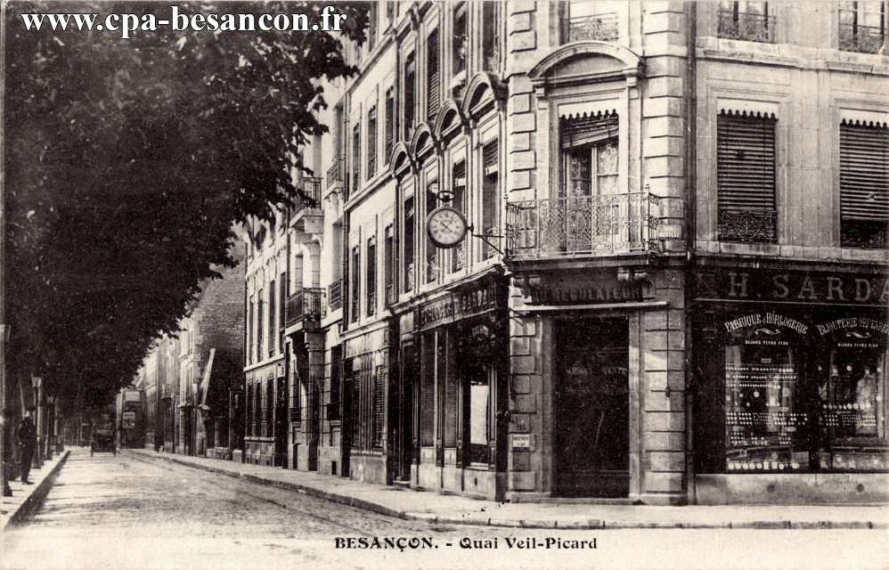 BESANÇON. - Quai Veil-Picard