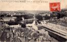 Carte postale ancienne - 4013. BESANÇON. - Le Doubs - Quai Vauban - La Synagogue