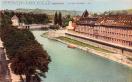 Carte postale ancienne - 11 BESANÇON Le Quai Vauban