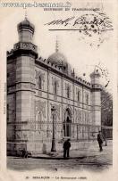 Carte postale ancienne - Excursion en Franche-Comté - 25. BESANÇON - La Synagogu...