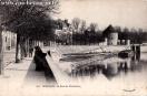 Carte postale ancienne - BESANÇON - Le Quai de Strasbourg