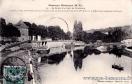 Carte postale ancienne - 46. - BESANÇON-les-BAINS. - Le Doubs à la Porte de Stra...