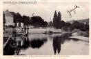 Carte postale ancienne - BESANÇON - L’Équilibriste D'JELMAKO  - Le Tir au ballon