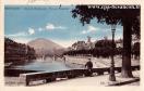 Carte postale ancienne - BESANÇON - Quai de Strasbourg - Vue sur Rosemont