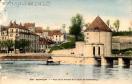 Carte postale ancienne - 356 - BESANÇON - La Tour de la Pelotte et le Quai de St...