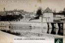 Besançon la tour de la pelotte et le quai de strasbourg