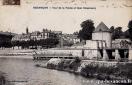 Carte postale ancienne - BESANÇON - Tour de la Pelote et Quai Strasbourg