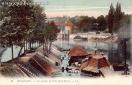 Carte postale ancienne - 19 BESANÇON. - Les Lavoirs au Pont Saint-Pierre.