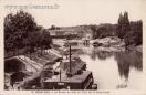 Carte postale ancienne - 16. BESANÇON - Le Doubs en aval du Pont de la Républiqu...