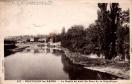 Carte postale ancienne - 437. - BESANÇON-les-BAINS. - Le Doubs en aval du Pont d...