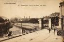 Carte postale ancienne Besançon - B. F. Lux - LA FRANCHE-COMTÉ - 69 - Besançon - Tour de la Pelotte et le Doubs